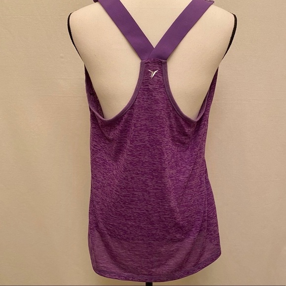 OLD NAVY ACTIVE Tank Top Cross Back Size Large - Picture 2 of 4